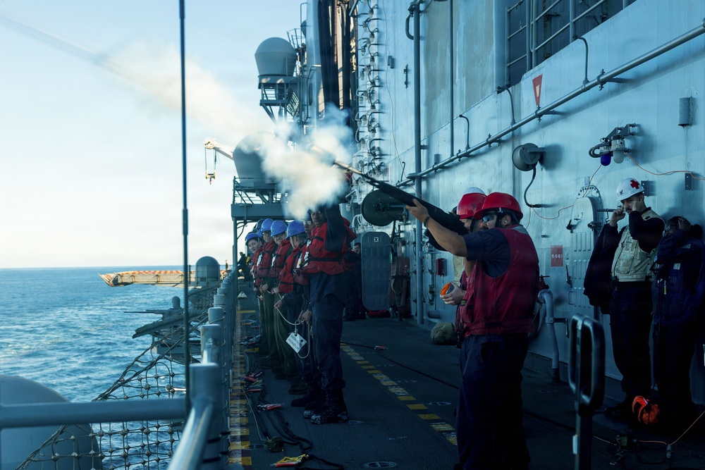 11th MEU Marines, Sailors complete a Replenishment-at-sea