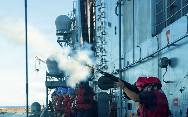 11th MEU Marines, Sailors complete a Replenishment-at-sea