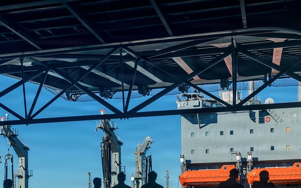 11th MEU Marines, Sailors complete a Replenishment-at-sea