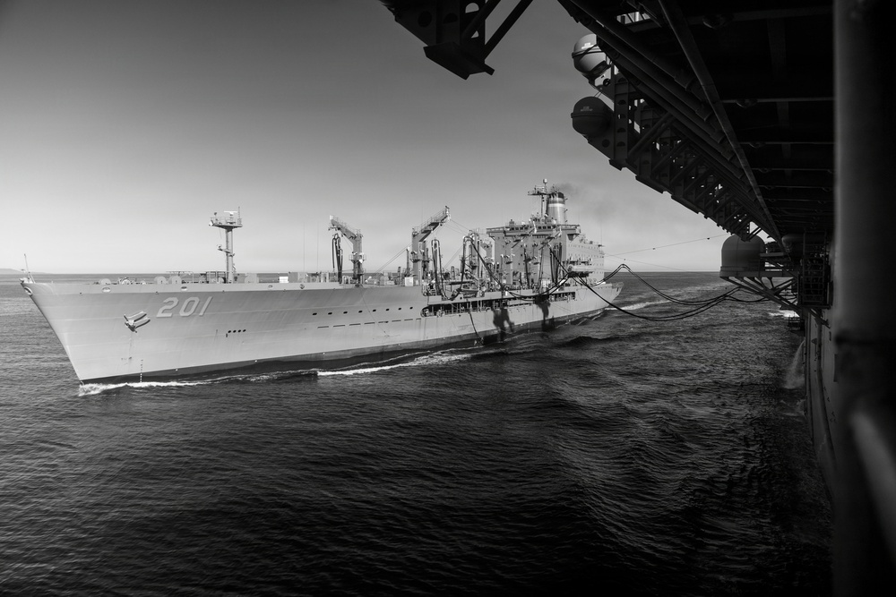 11th MEU Marines, Sailors complete a Replenishment-at-sea