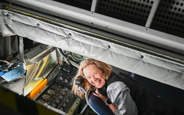 American Red Cross tours Kadena
