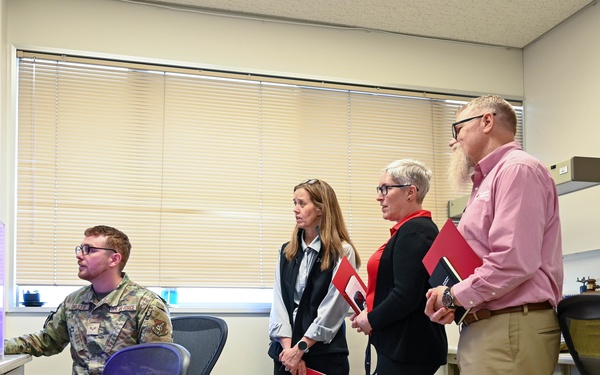 American Red Cross tours Kadena
