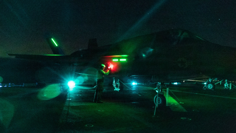 11th MEU F-35Bs Launch from the USS Boxer