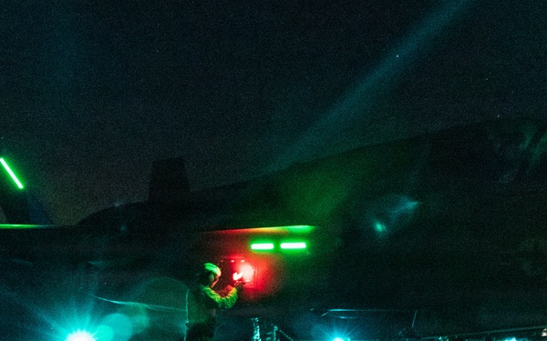11th MEU F-35Bs Launch from the USS Boxer