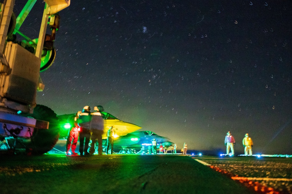 11th MEU F-35Bs Launch from the USS Boxer