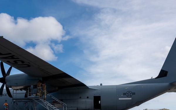 374 AEW maintainers ensure mission-ready aircraft during OCD25