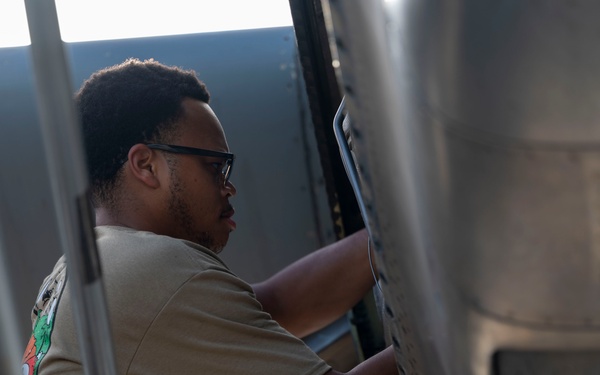 374 AEW maintainers ensure mission-ready aircraft during OCD25