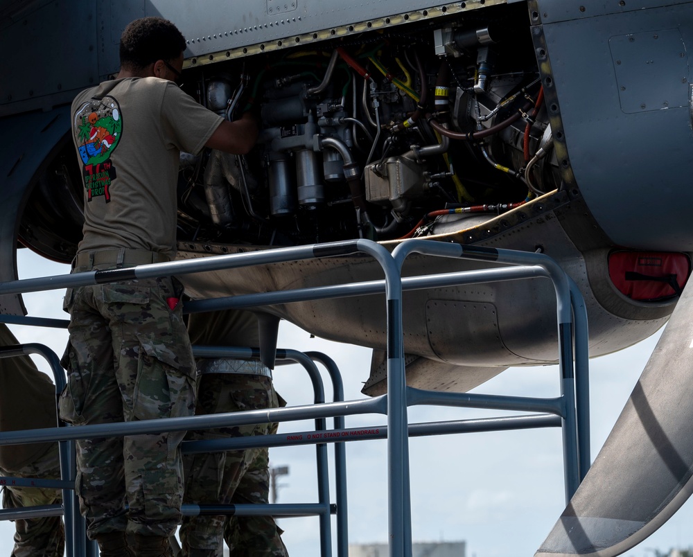 374 AEW maintainers ensure mission-ready aircraft during OCD25