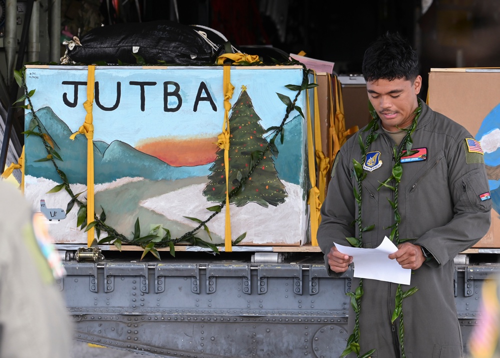 Fallen Airman honored during Operation Christmas Drop