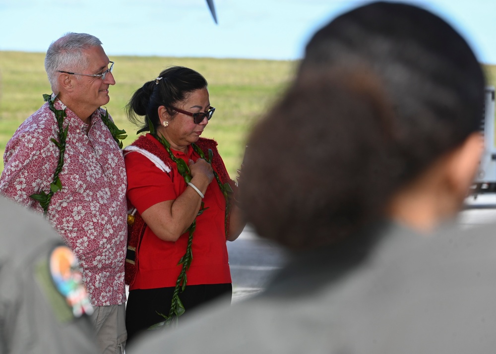 Fallen Airman honored during Operation Christmas Drop