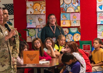 18th Wing leaders recognize Amelia Earhart students for community impact