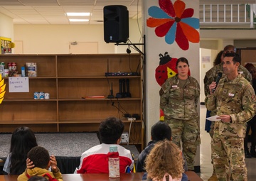 18th Wing leaders recognize Amelia Earhart students for community impact
