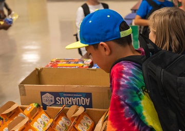 18th Wing leaders recognize Amelia Earhart students for community impact