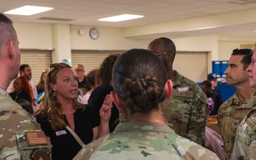 18th Wing leaders recognize Amelia Earhart students for community impact