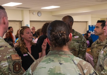 18th Wing leaders recognize Amelia Earhart students for community impact