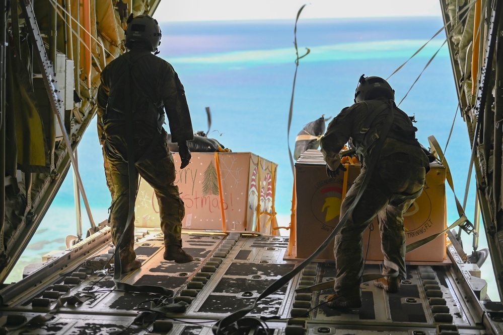 Fallen Airman honored during Operation Christmas Drop