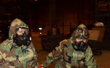 Kubasaki HS Marine Corps JROTC class tours MCAS Futenma