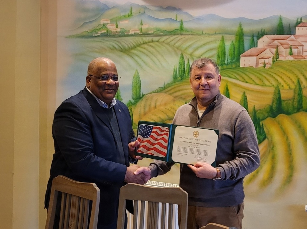 LRC Poland employee recognized for improving, increasing command supply discipline