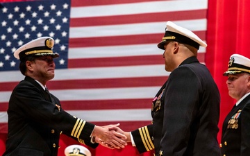 USS Ralph Johnson (DDG 114) Conducts Change of Command Ceremony