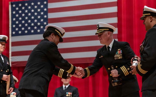 USS Ralph Johnson (DDG 114) Conducts Change of Command Ceremony