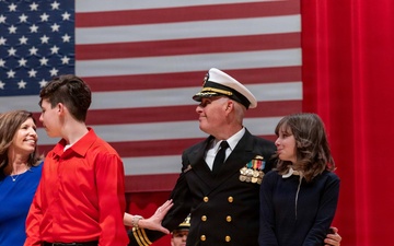 USS Ralph Johnson (DDG 114) Conducts Change of Command Ceremony