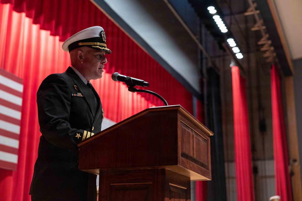 USS Ralph Johnson (DDG 114) Conducts Change of Command Ceremony