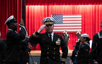 USS Ralph Johnson (DDG 114) Conducts Change of Command Ceremony