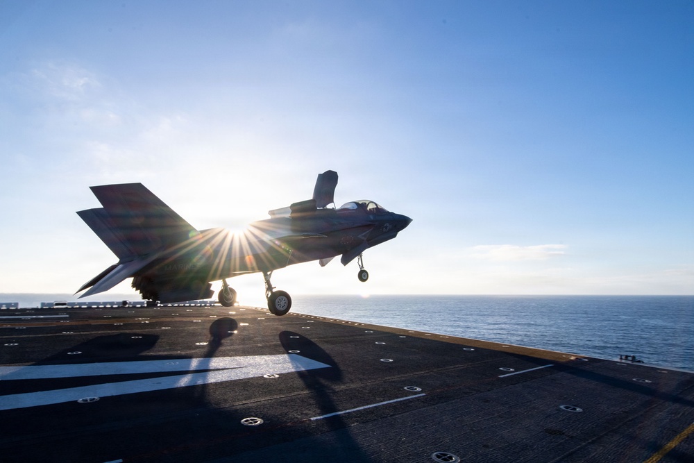 USS Boxer Conducts Flight Operations