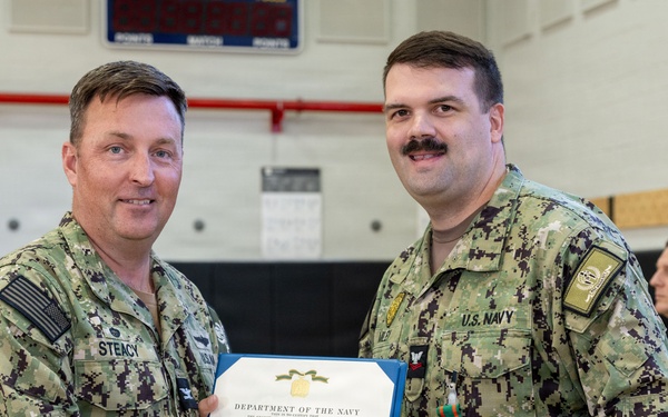 NSA Souda Bay October Awards at Quarters