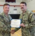 NSA Souda Bay October Awards at Quarters