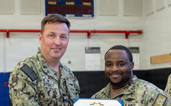 NSA Souda Bay October Awards at Quarters