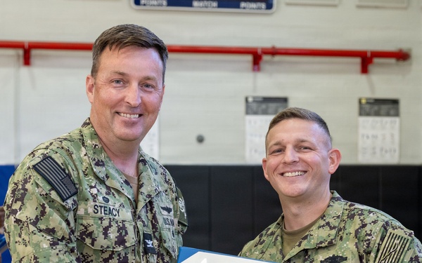 NSA Souda Bay October Awards at Quarters