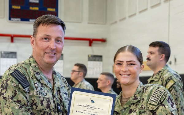 NSA Souda Bay October Awards at Quarters