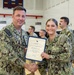 NSA Souda Bay October Awards at Quarters