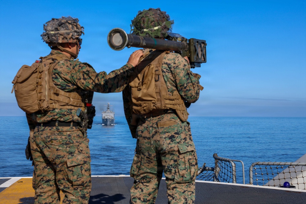 DVIDS - Images - USS Boxer, 11th MEU DATF and SCAT Strait Transit ...