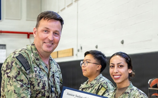 NSA Souda Bay October Awards at Quarters