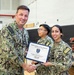 NSA Souda Bay October Awards at Quarters