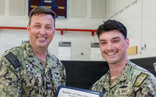 NSA Souda Bay October Awards at Quarters