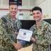 NSA Souda Bay October Awards at Quarters
