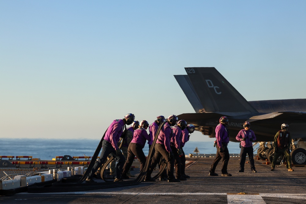 USS Boxer Flight Operations