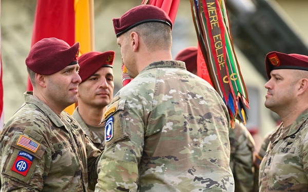 4-319th AFAR, 173rd AB, Change of Responsibility