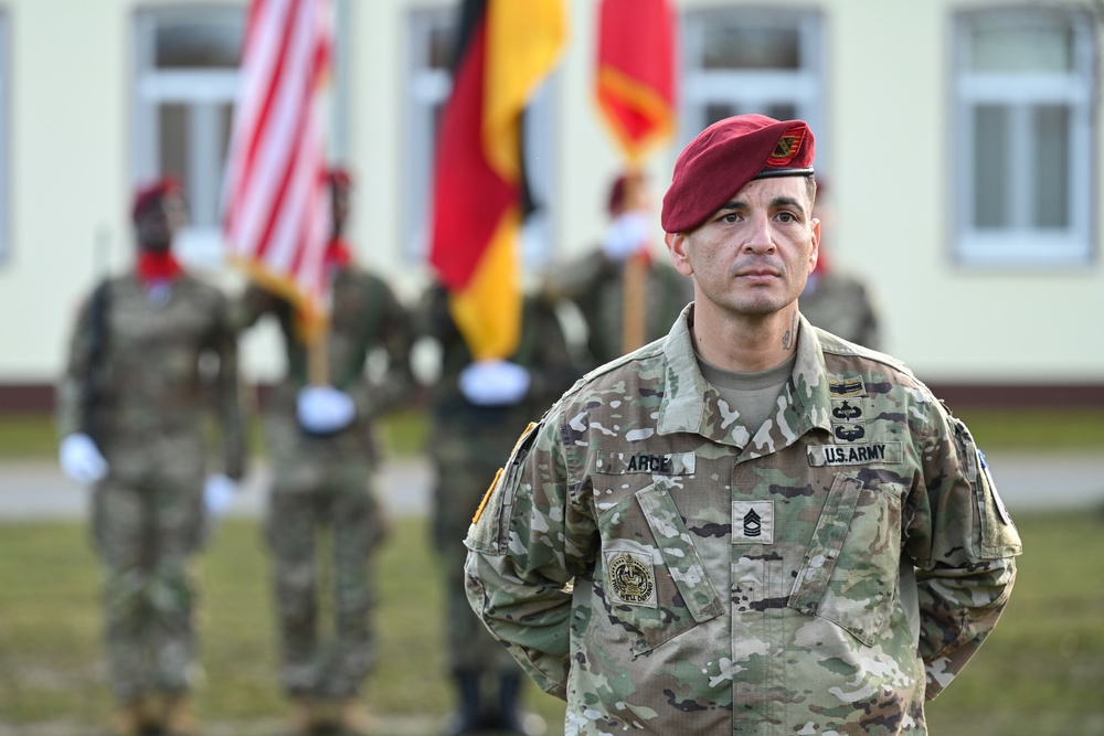 4-319th AFAR, 173rd AB, Change of Responsibility