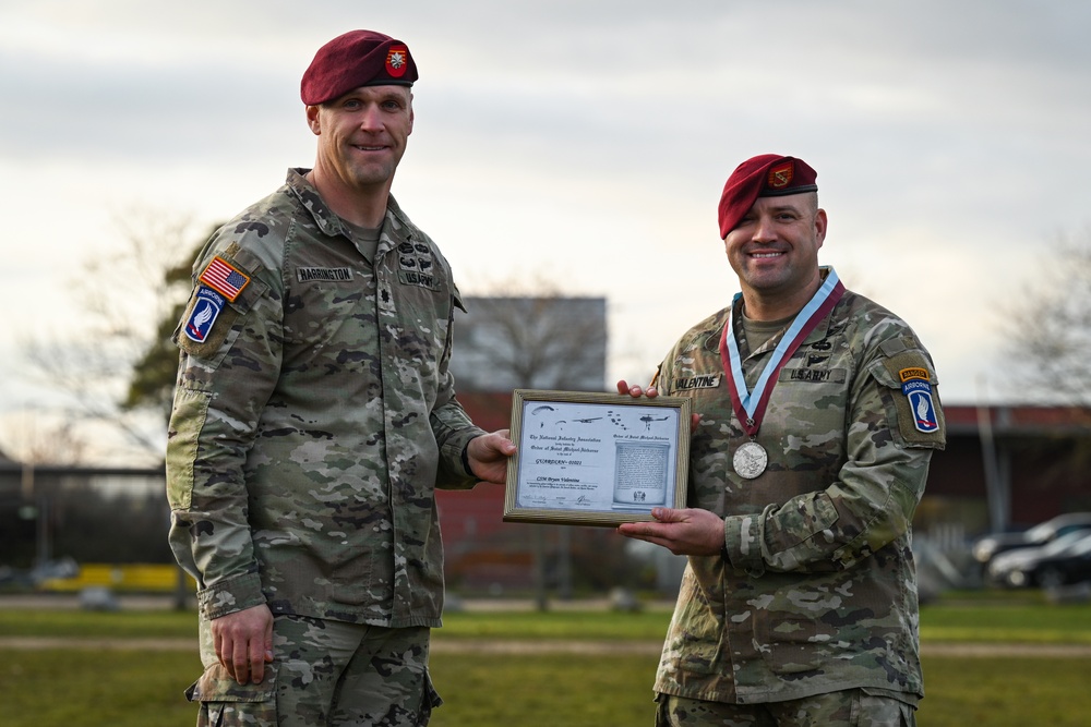 4-319th AFAR, 173rd AB, Change of Responsibility