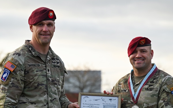 4-319th AFAR, 173rd AB, Change of Responsibility