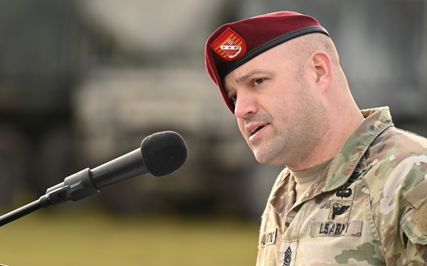 4-319th AFAR, 173rd AB, Change of Responsibility