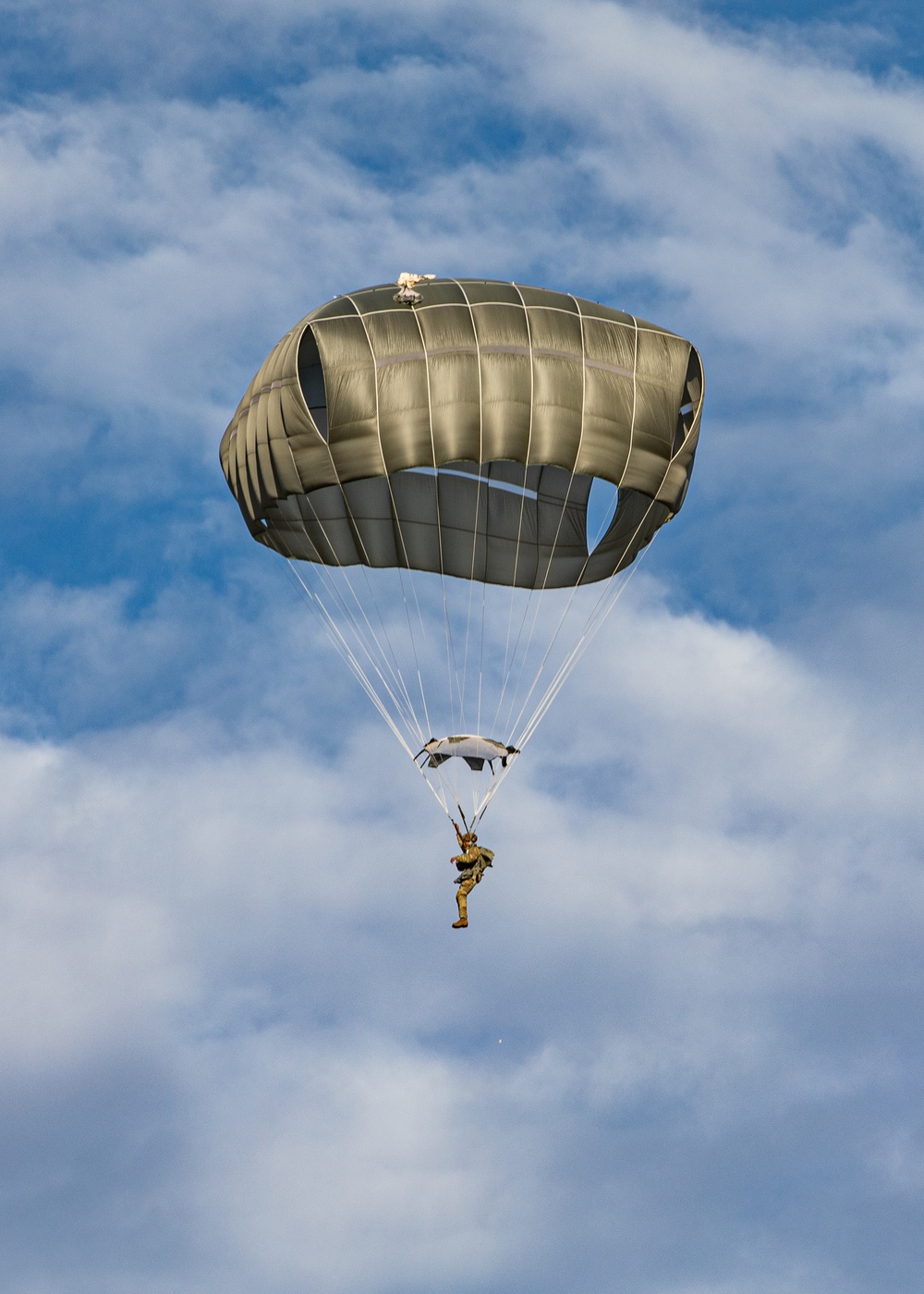 U.S. and Allied paratroopers conduct multinational holiday jump in Italy.