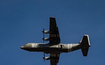 U.S. and Allied paratroopers conduct multinational holiday jump in Italy.
