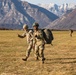 U.S. and Allied paratroopers conduct multinational holiday jump in Italy.