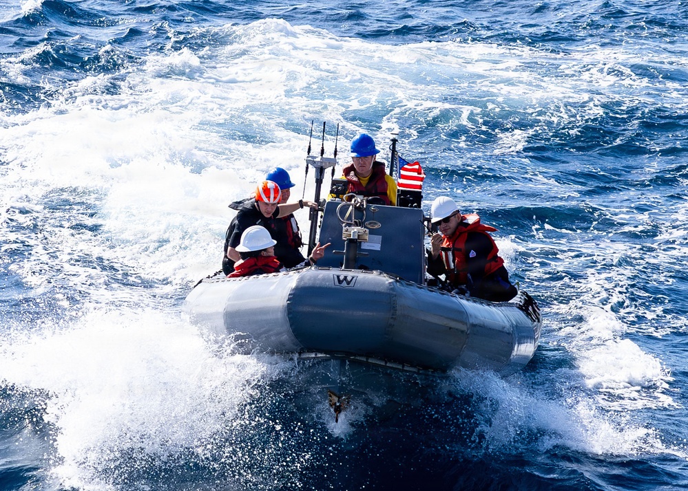 USS Rafael Peralta (DDG 115) Small Boat Operations