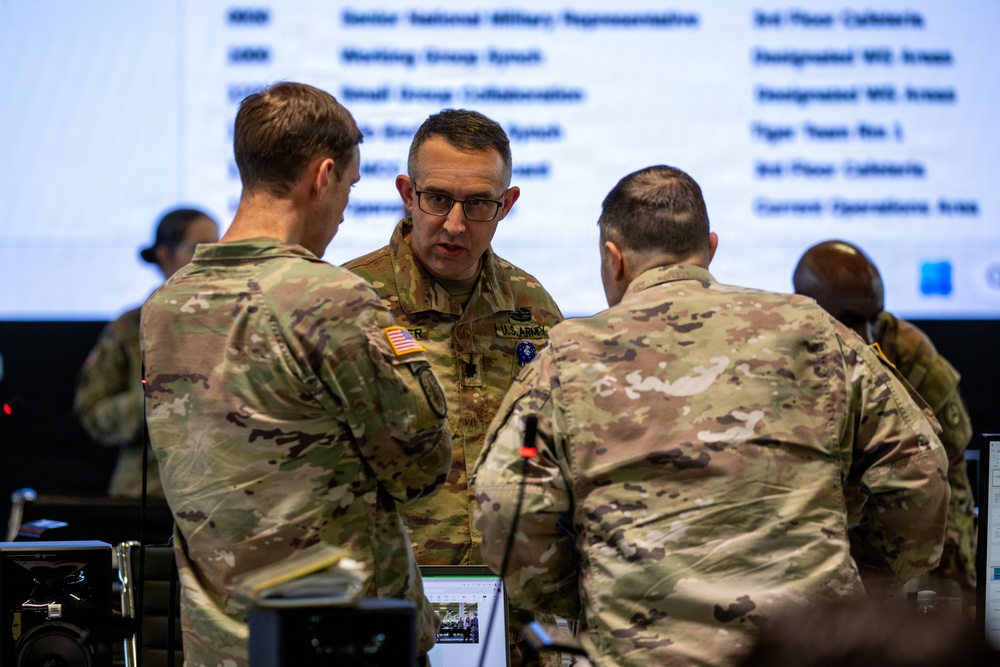 International Collaboration at the Civil-Military Coordination Center